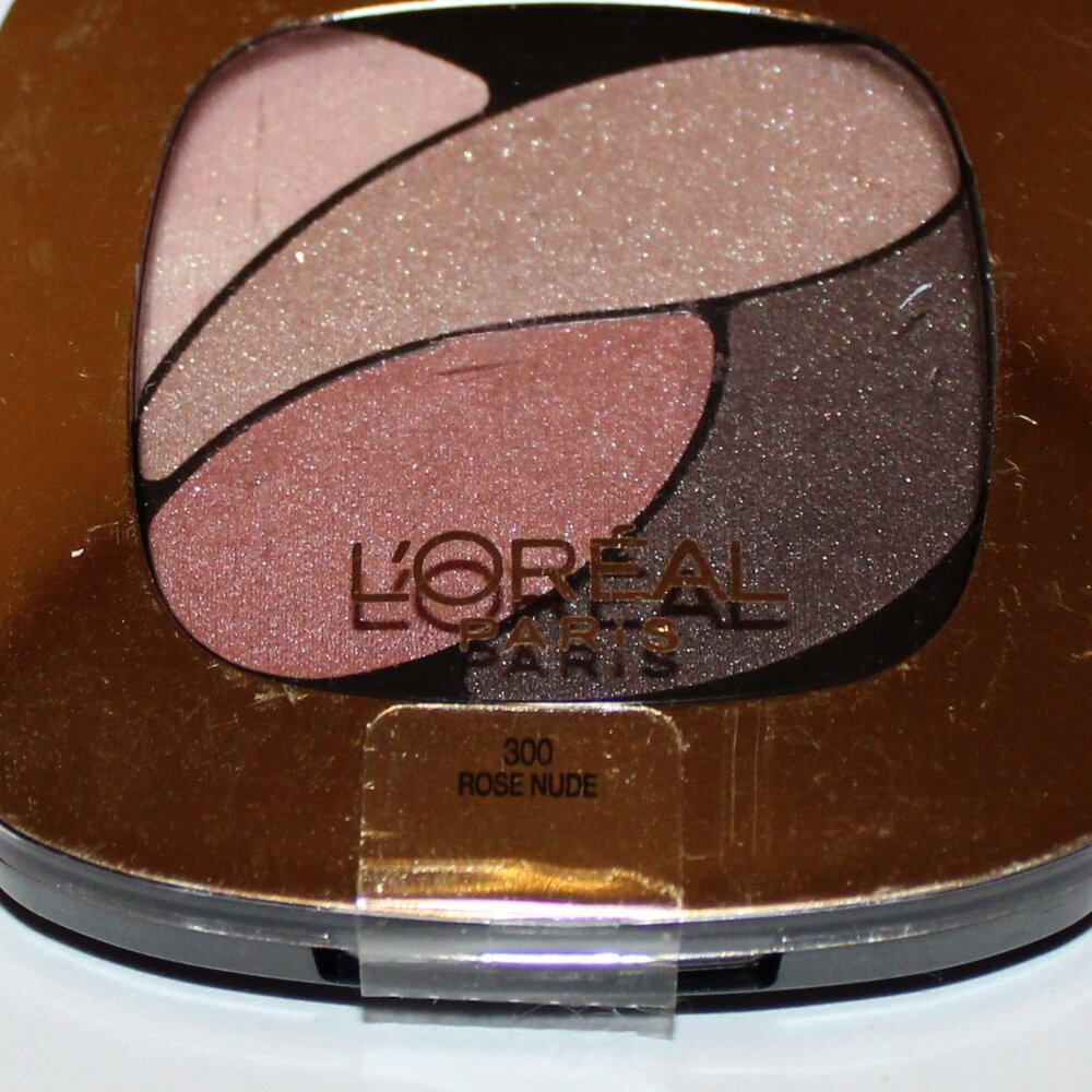 L'oreal Paris 300 Rose Nude Colour Riche Eye Shadow .12 oz NIP Pink Eye Makeup